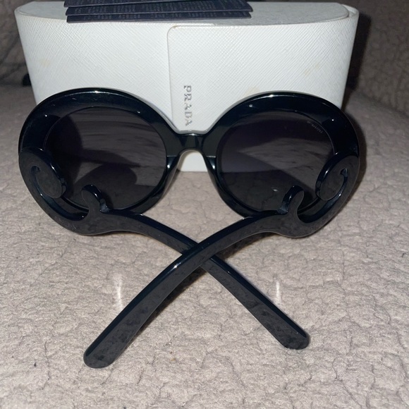 Prada Black Baroque Sunglasses - Picture 2 of 5